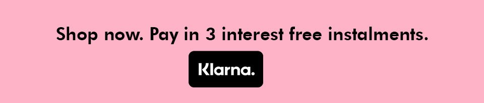 Klarna shop now pay later banner